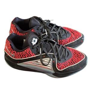 Nike KD 16 Black Metallic Silver Red Size 9.5 DV2917-004 Slim Reaper Unisex Shoe